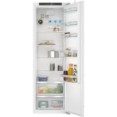 Siemens – Réfrigérateur intégrable 1 porte 310 litres – Froid brassé PowerVentilation – Super Réfrigération – Dégivrage automatique – 178 cm