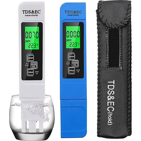 2 ensembles 3 en 1 tds ec testeur de température stylo multifonctionnel numérique testeur de qualité (1/5)