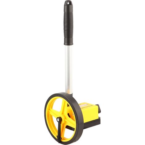 Roue de mesure portable 09999,9 m, rouleau de mesure de distance pour usages multiples, petite roue (1/5)
