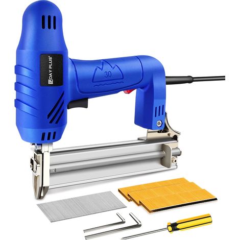 Heavy Duty Tacker Staple Nail Gun Upholstery Stapler Fabric Wood Craft Staples (1/5)