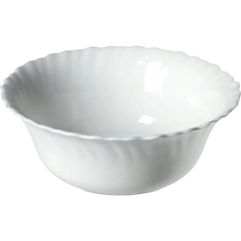 Bol para ensalada, material de vidrio, 17 cm de diámetro, uso versátil, diseño minimalista, certificado CE/UE (1/5)