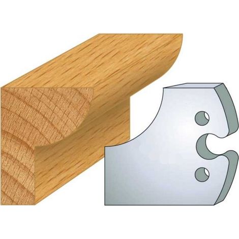 JEU DE 2 FERS PROFILES ACIER HT.50MM N°219