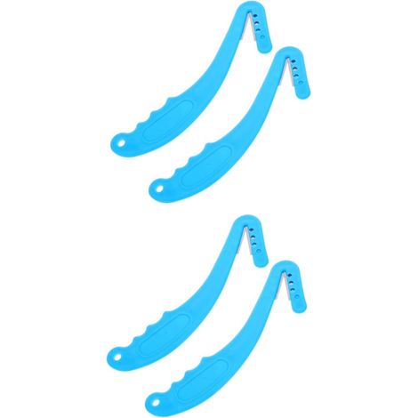 2 Ensembles Couteau À Étiquettes De Déchargement Outil De Retrait D'étiquette D'oreille Outil De Retrait D'étiquette Pour Animaux Outil De Coupe D'étiquette D'oreille 2 Pièces 2 (1/5)