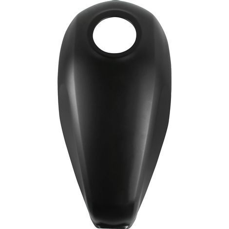 Copertura per serbatoio carburante, design aerodinamico, facile installazione, nero opaco (1/2)