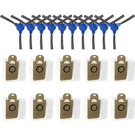 Brosse pour aspirateur Pour Miwhole M9 Mini Robot Aspirateur Spin Side Brosse Sac à poussière de remplacement Spare Accessorie (1/5)