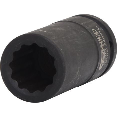 KS TOOLS  3/4"  Vaso de  impacto  para eje  de  transmisión,  12  puntas,  largo,  24  mm -  150.1724 (1/4)