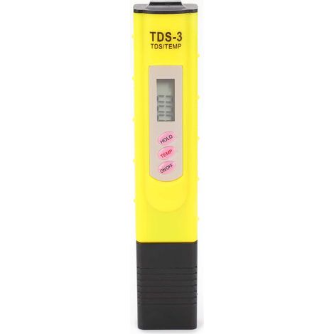 Analyseur de qualité d'eau portable H3 TDS, testeur de piscine numérique à écran LCD, stylo de mesure de pureté précis