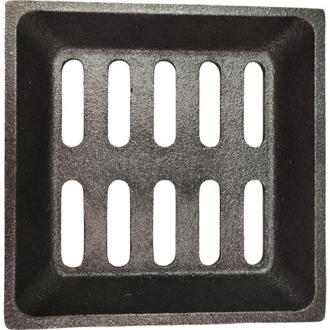 Grille à cendres pour poêles à cheminée Grönland de Justus - fonte - dimensions d'encastrement parfaitement adaptées