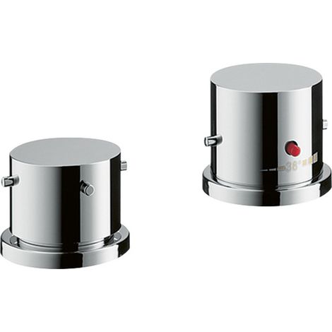Grifería para bañera de 2 agujeros hansgrohe AXOR Starck con (1/3)