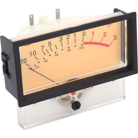 Hochpräzises VU-Meter TN-73-HS-9213H, dB-Audiopegelanzeige für Leistungsverstärker, Pegelmesser für Verstärkerköpfe, genau und zuverlässig. (1/5)