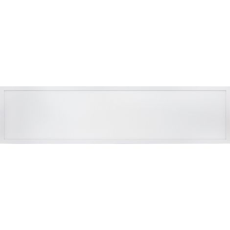 Pannello Led 40W 120x30cm Cornice bianca rettangolare CCT temperatura colore regolabile M LEDME