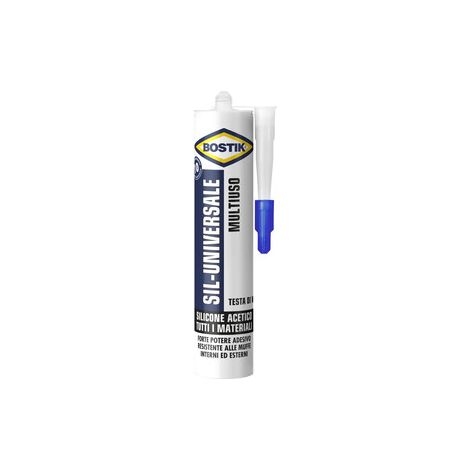 BOSTIK SIL-UNIVERSALE 280 ML TESTA DI MORO CART- 12,0 pz