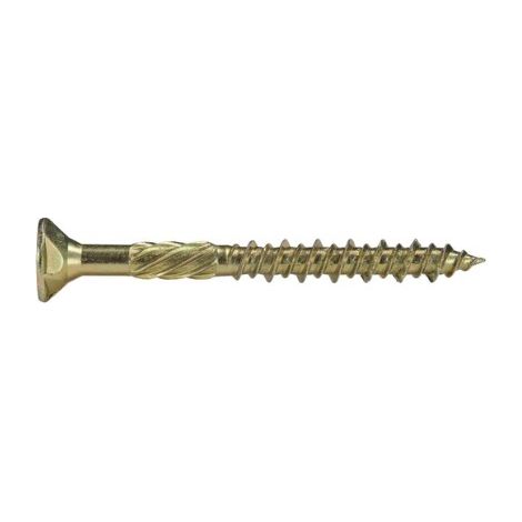 VITI STRUTTURALI  2FX-EVO PER LEGNO ZINCATA GIALLA 6X180MM 15PZ