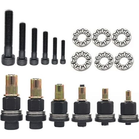 Rivet écrou outil perceuse adaptateur M3//M5/M6/M8/M10 Installation Simple électrique manuel sans fil riveteuse plaque d'immatriculation en métal (1/5)