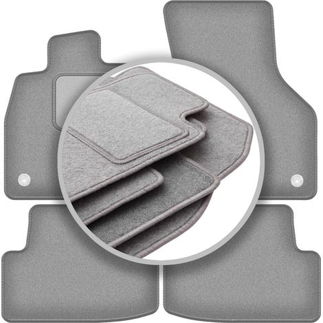 Tapis de voiture gris pour Volkswagen Golf VIII alltrack, berline, break, variante (2019-)