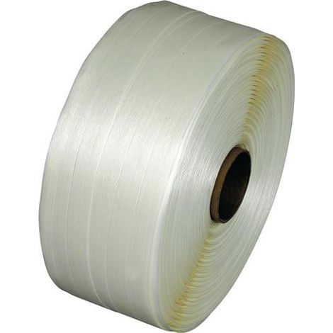 Cinta  flejadora  B25mmxS0,9mm  Longitud  500m  Estructura  de  hilo
