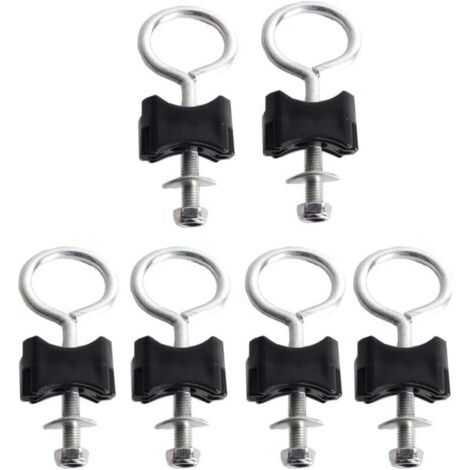 Pair Accessoires de trampoline vis de trampoline pour la fixation des trampolines adaptés aux grands trampolines (vis rondes 6 mm - paquet de 6) (1/5)