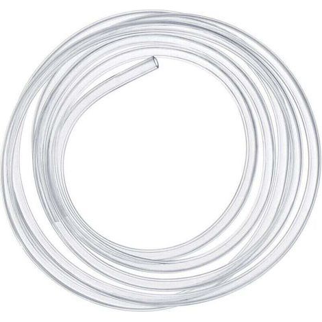 Flexibler PVC-Schlauch, transparenter Kunststoffschlauch, Aquariumschlauch, 3 Meter, 10 × 12 mm, für Badewanne, Schwimmbad, Aquarium, Sprühgerät (1/5)