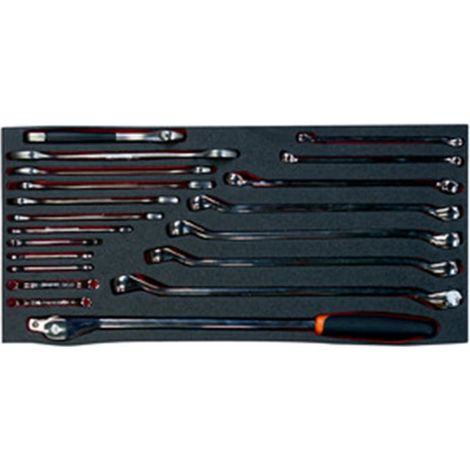 FOAM PARA CAJA DE HERRAMIENTAS 1483K Y 1483KHD, 20 PIEZAS - BAHCO
