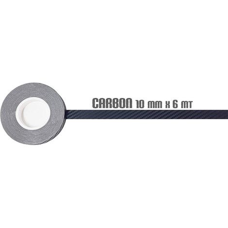 Stripes Strisce Adesive per Auto Carbonio 10 mm x 6 mt (1/5)