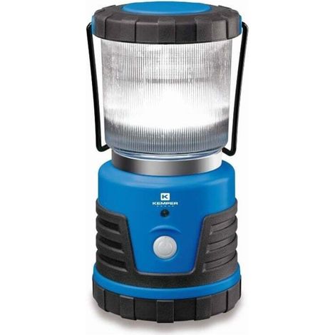 LED-Camping-Taschenlampe, 4 Stunden Akkulaufzeit, 80 m Leuchtweite, 30 Lumen, Schutzart IP54 (1/4)