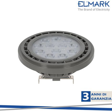 LED LAMPADA AR111 HIGH POWER 11W G53 220V AC BIANCO DIMMERABILE                                          - Luce NATURALE