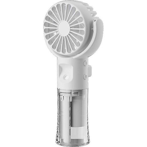 Ventilateur brumisateur portable F4, humidificateur, à suspendre autour du cou, blanc (1/5)