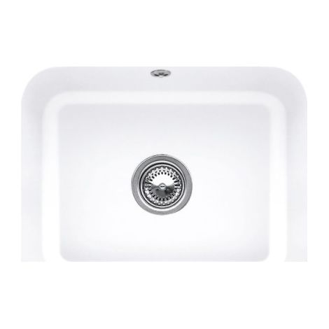 VILLEROY ET BOCH Cisterna 60C Blanco CeramicPlus fregadero 1 seno con vaciador manual (1/5)