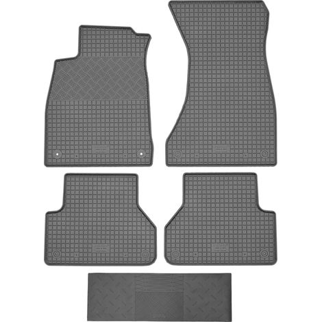 Alfombrillas RIGUM 903546 + Funda 900101 - Audi A4 B9 Sedán / Familiar desde 2016, AV2, Delanteras y Traseras - INSTALACIÓN (1/5)
