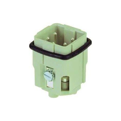 Conector de tornillo Harting 09200042611 4 polos 230V 10A