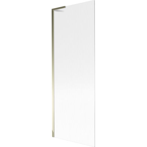 Mexen Next L mampara de baño de 1 hoja 70 x 150 cm, transparente, dorado - 895-070-000-03-09-50 (1/5)