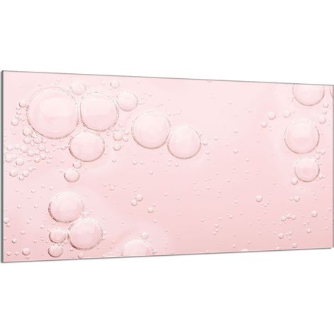 Protezione per piano cottura in vetro 90x52 Rosa (1/5)