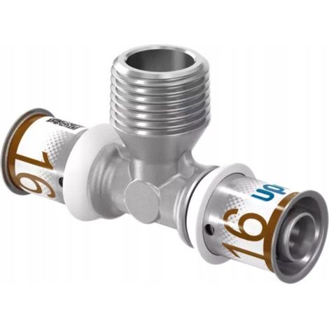 Raccordo idraulico Uponor s-press plus indicatore di pressatura resistente