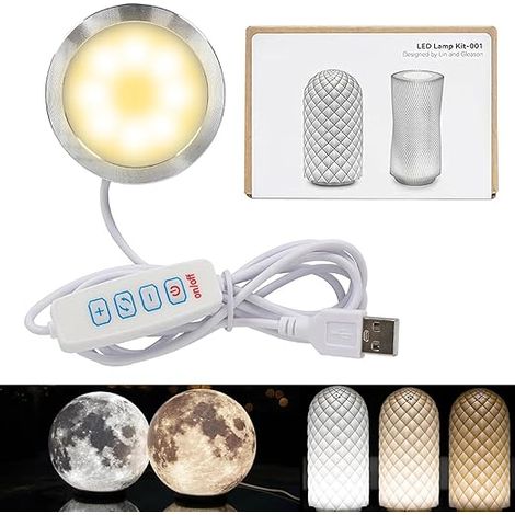 Kit Lampe LED 001 A1 mini/A1/P1S/P2S/X1C 3 températures couleur mémoire couleur pièces détachées DIY (1/5)