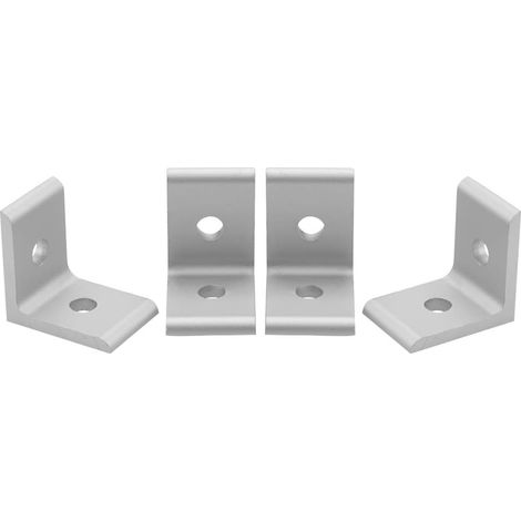 Support de ligne en aluminium, connecteur jonction d'angle 90 (1/5)