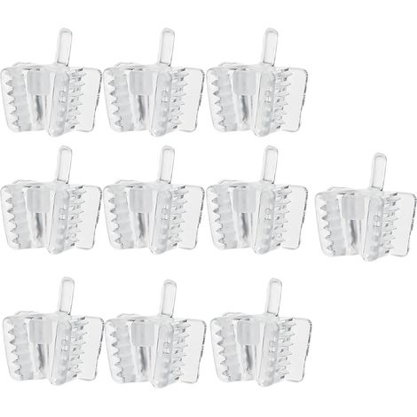 10 pièces Support Buccal en Silicone Dentaire Réutilisable Ouvre-Bouche Rétracteur (1/5)
