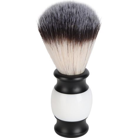 Brosse à raser pour homme, manche en alliage d'aluminium, outil de rasage et de soin du visage et de la barbe (1/5)
