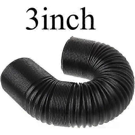 Kit de conduit d'admission d'air froid universel pour voiture, système de tuyau d'admission d'air flexible de 2 pouces, 2,5 pouces et 3 pouces, 51 mm, 63 mm et 76 mm (76 mm) (1/5)