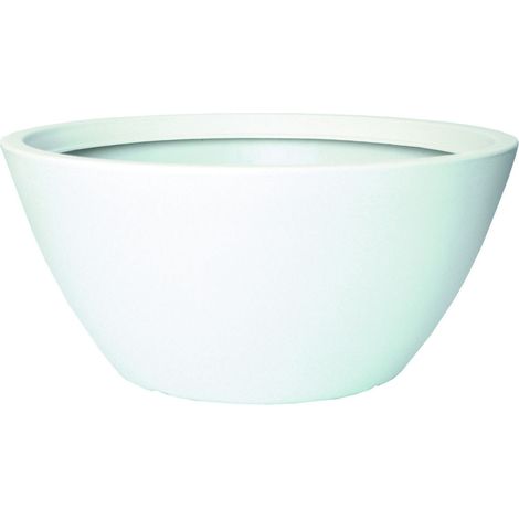 Camaiore-Schale 37 cm - Perlen-Weiß