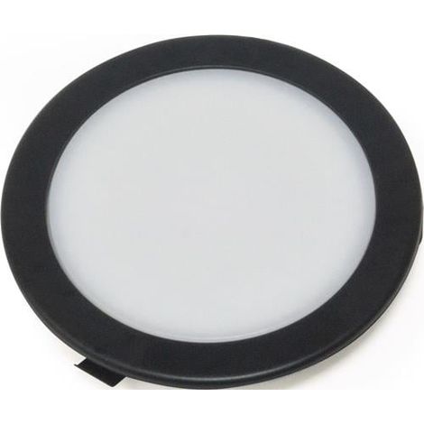 Luminaria  empotrable  Moonlight  68  Emotion  12  V  DC  3,6  W  color  de  marco  negro  L&S (1/2)