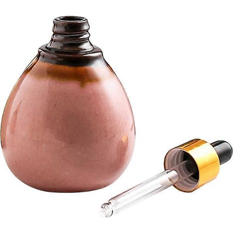 Flacon compte-gouttes multi-usages pour huiles essentielles, flacon en céramique pour huiles essentielles (1/5)