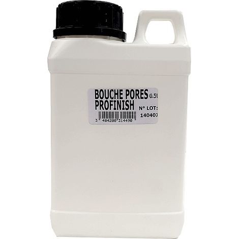 Bouche pores PROFINISH protection béton ciré anti-humidité – Pour zones à fort passage – Conditionnement 500 ml – Rendement 5 m²/L – Houillères De Cruéjouls