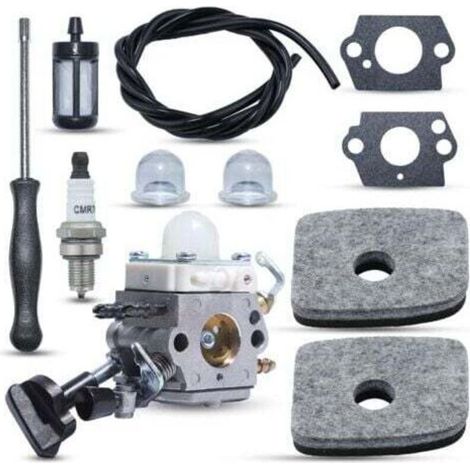 Carburatore per STIHL BG56. Sostituisce i modelli Zama C1M-S261B BG86 SH56 SH56C SH86 SH86C, candele incluse, ecc. (1/4)