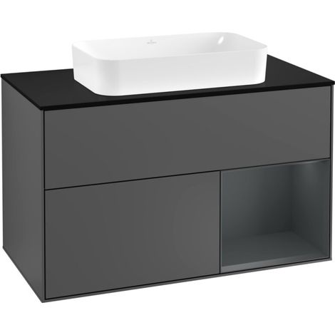 Villeroy & Boch F252HGGK Meuble sous-lavabo Finion F25 (1/2)