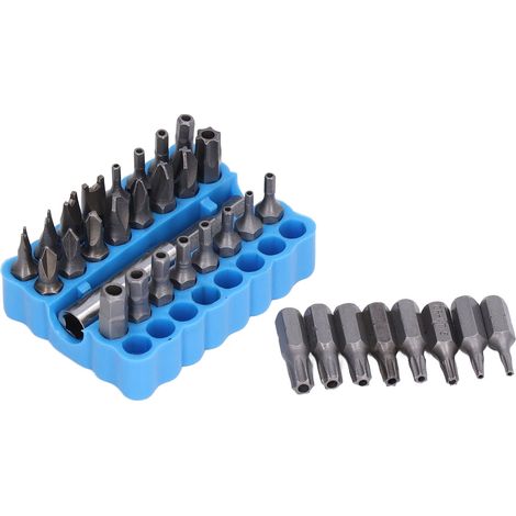 33-teiliges Sicherheitsschraubendreher-Bit-Set, 1/4-Zoll-Steckschlüssel, Reparatur- und Wartungswerkzeugset (1/5)