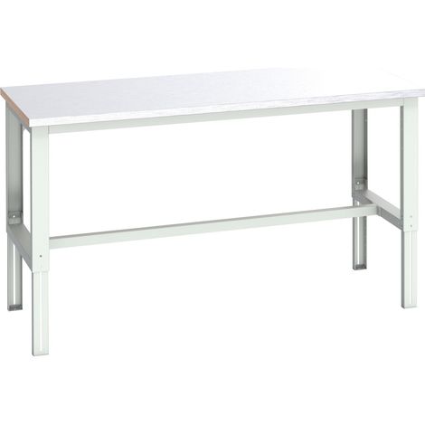 Bott 41004167.16V Cubio Adjustable Bench, Steel Clad Top 2000x 900mm BOT41004167