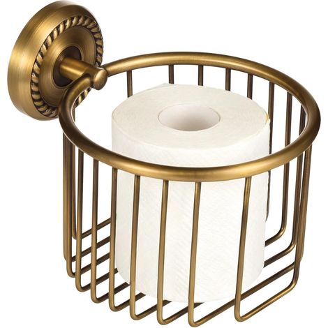 Panier porte-papier toilette générique, fixation murale en (1/5)