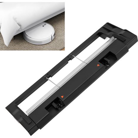Cubierta principal para aspiradoras robot Mijia 1C/F9/D9/1T – Accesorio de ABS negro (1/5)