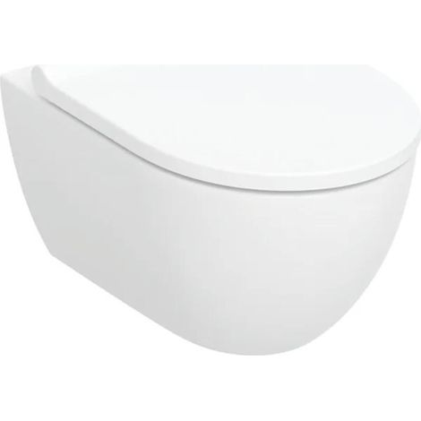 Geberit Acanto Set WWC-T TurboFlush weiß geschlossene Form, EFF3, mit Sitz 502718001