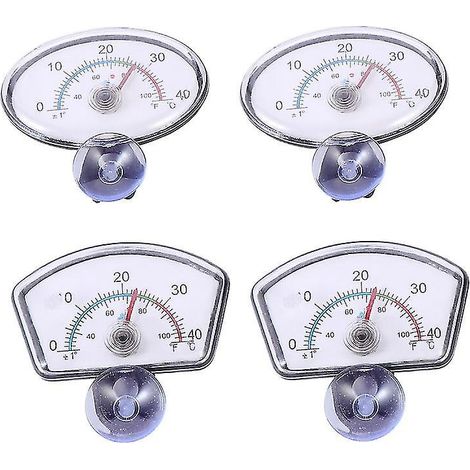 Lot de 4 thermomètres pour aquarium (1/3)